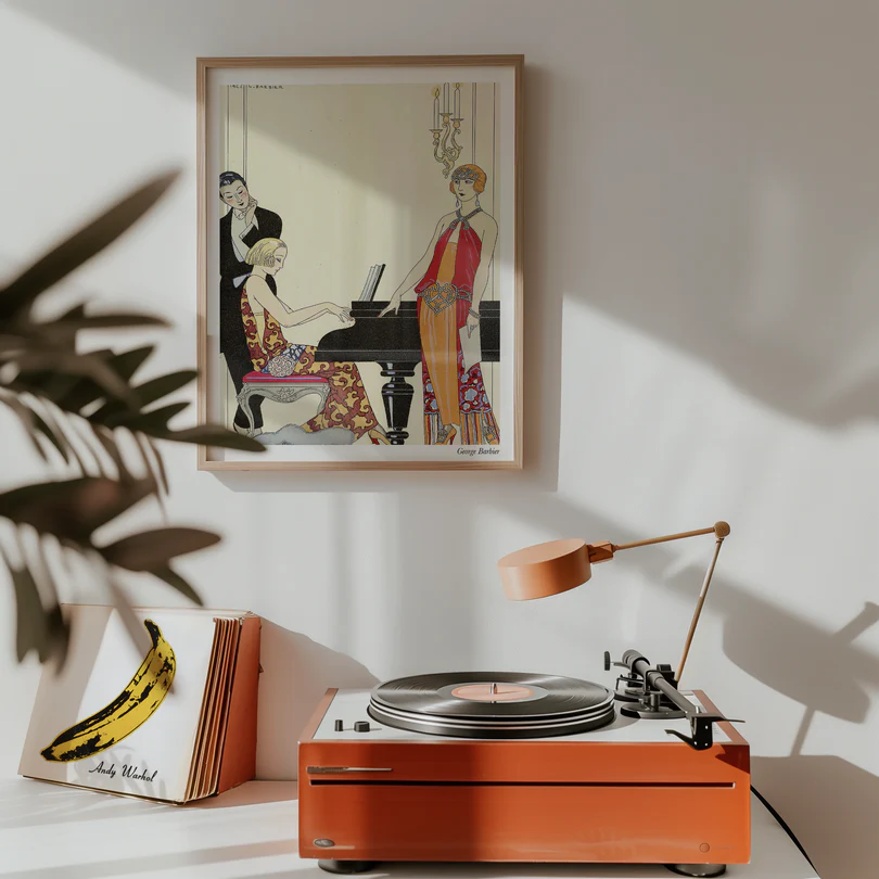 Image of Barbier konst poster fashion gallery tavla wall