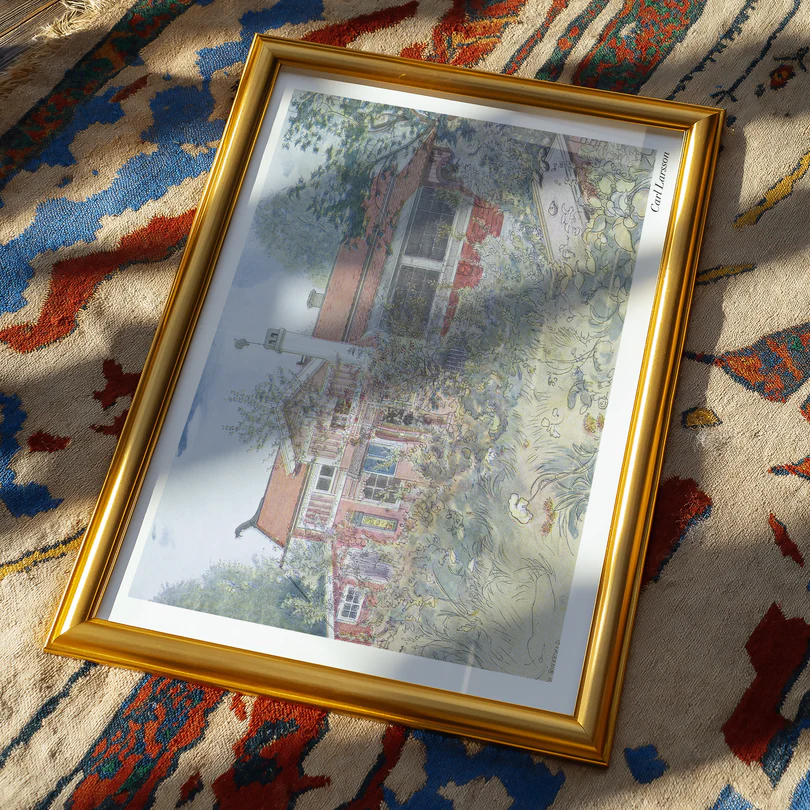 Image of poster Stugan by Carl Larsson