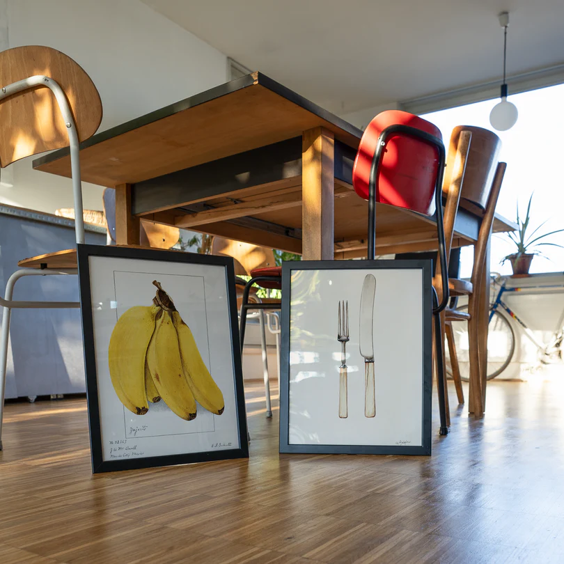 Image of poster kök Bananas inspiration konst