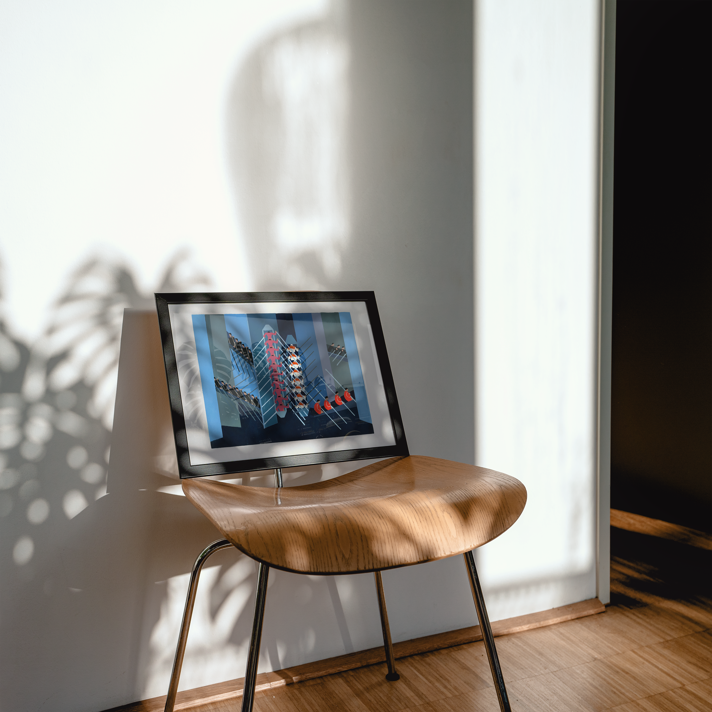 Image of Alexandra Exter grafisk poster colorful inredning framed art