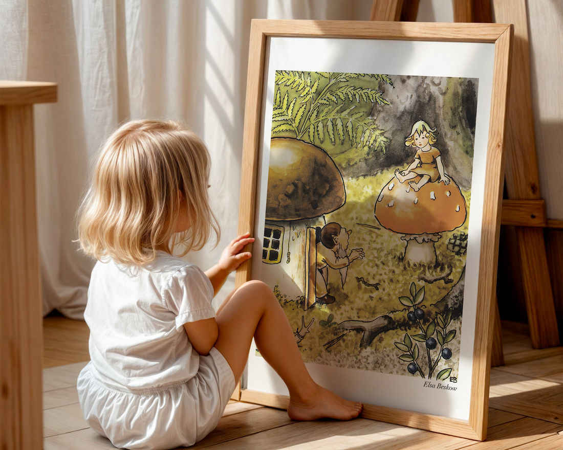 Image of Elsa Beskow poster