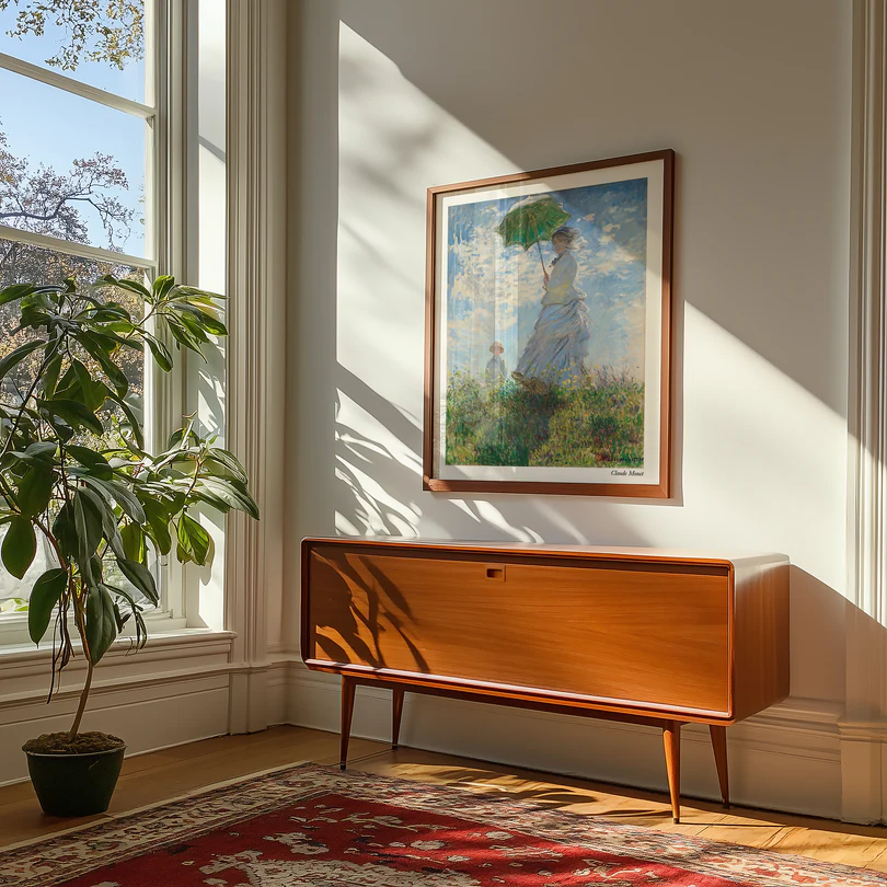 Image of poster Madame Monet and Her Son by Claude Monet