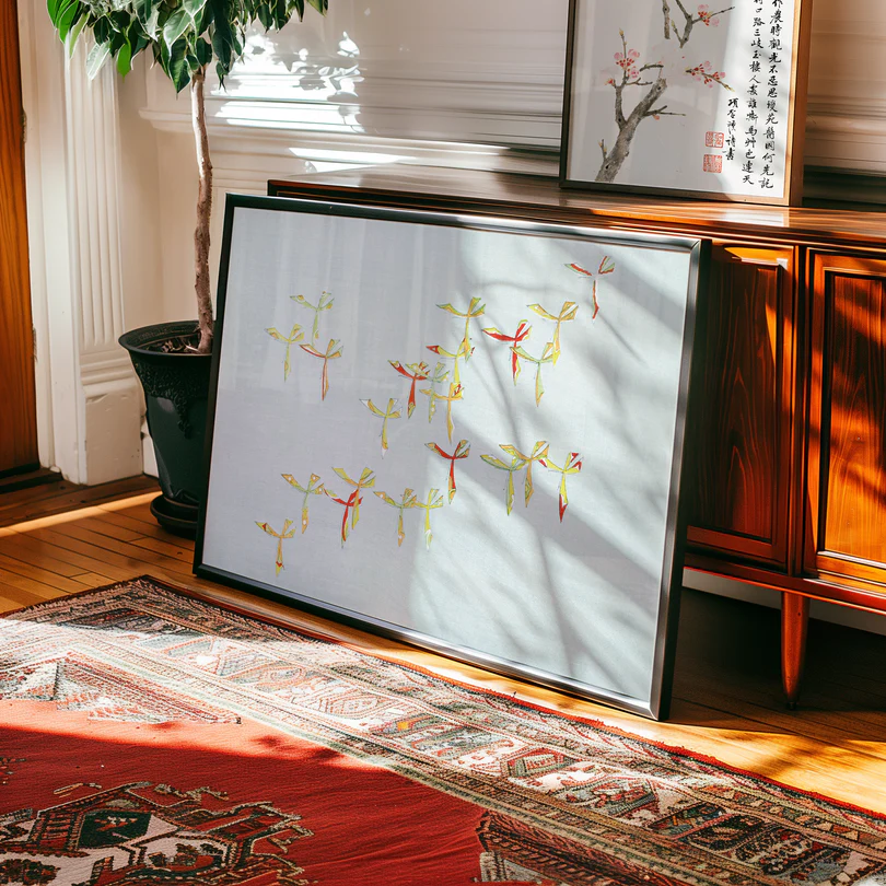 Image of poster Japanese Butterfly No.4 by Kamisaka Sekka