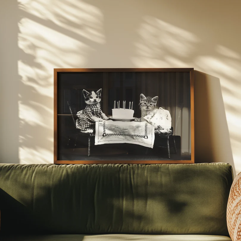 Image of poster The birthday cake by Harry Whittier Frees