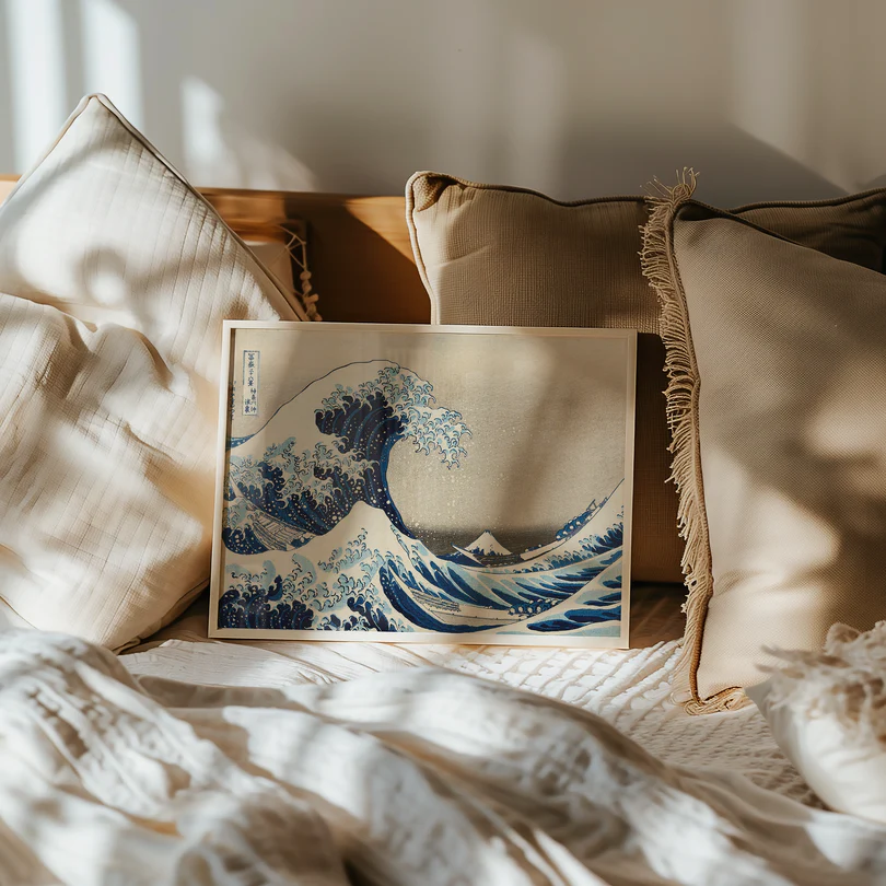 Image of poster Under the Wave off Kanagawa by Katsushika Hokusai