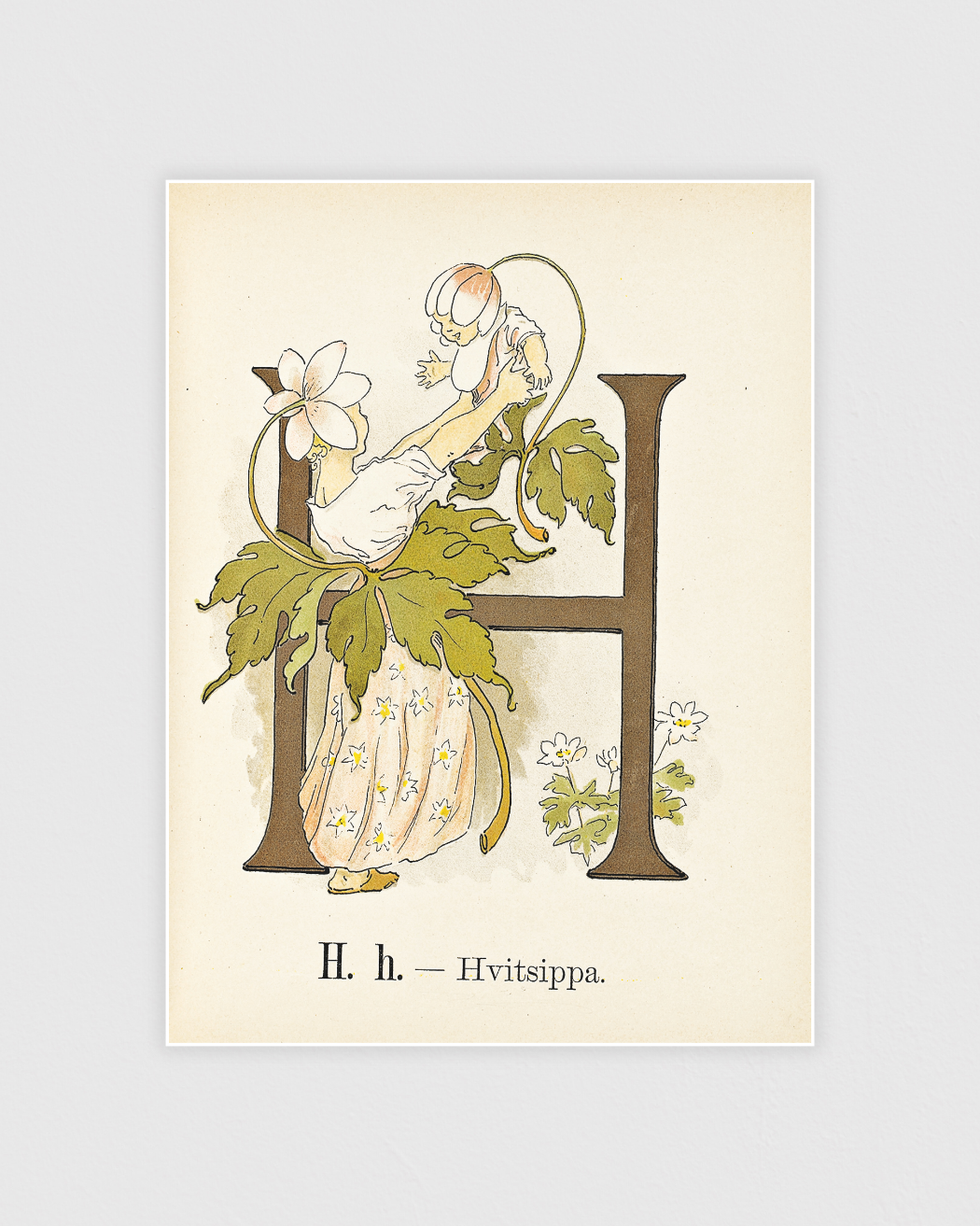 Bild på Prinsarnes blomsteralfabet - H