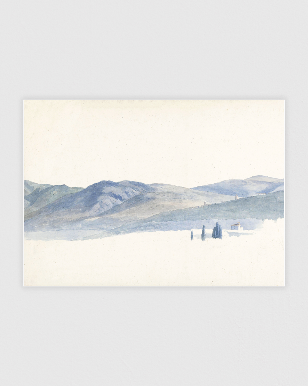 Bild på Gezicht op de heuvels rond Tivoli