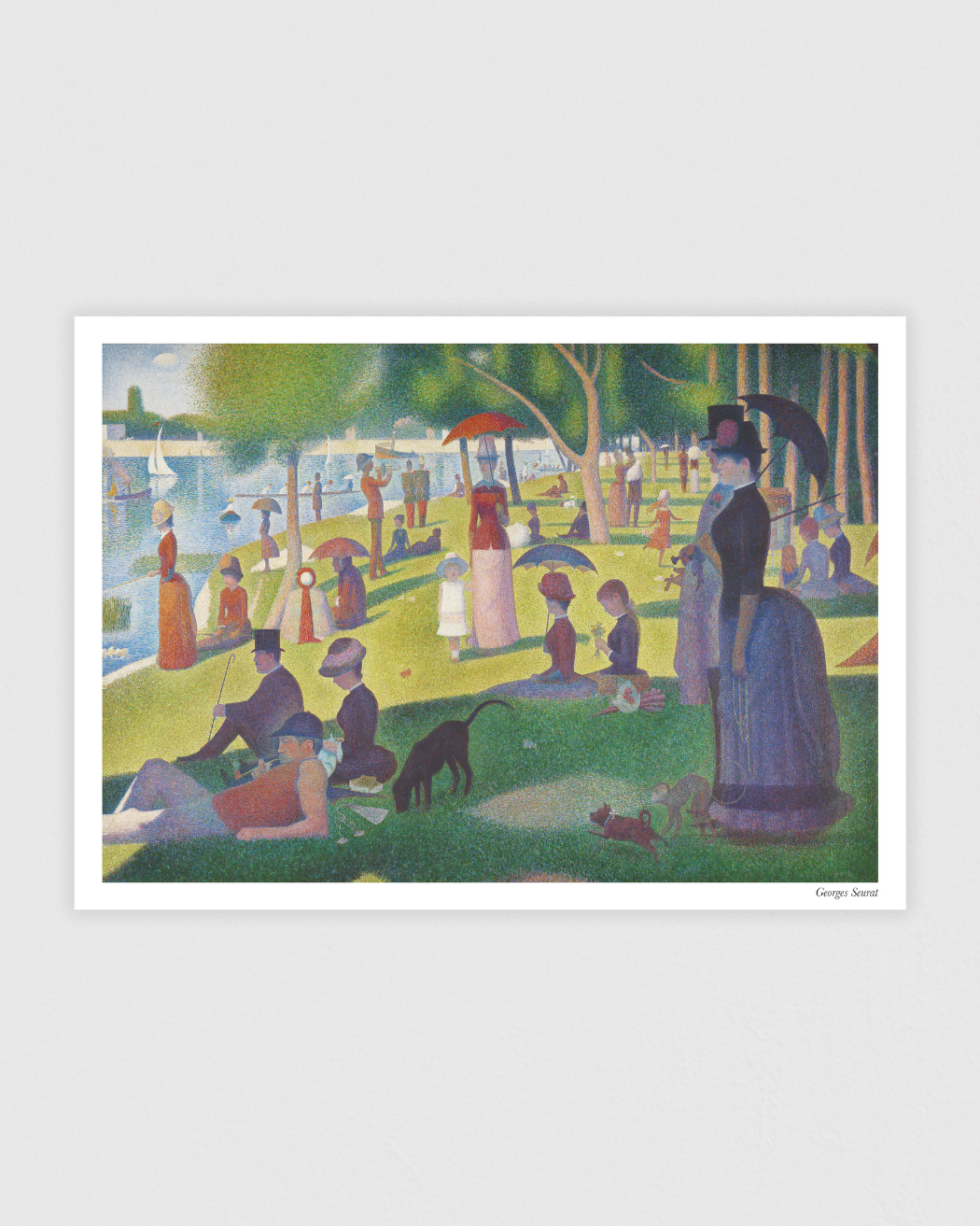 Bild på A Sunday on La Grande Jatte 1884