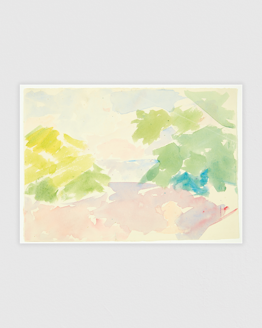 Bild på Farvestudie til Langelinie-billedet