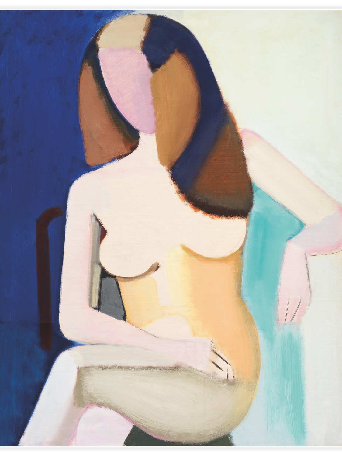 Bild på Seated female model