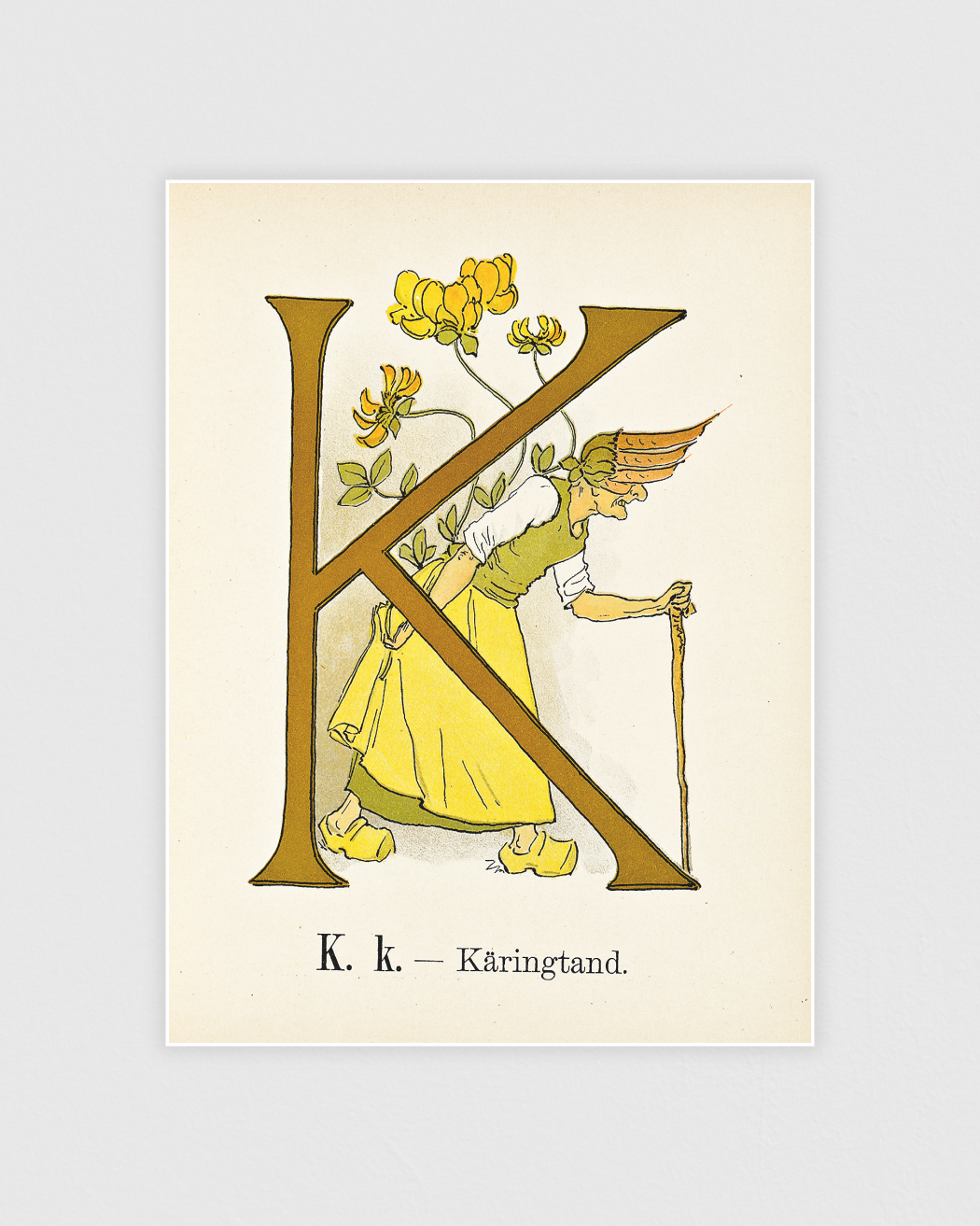 Bild på Prinsarnes blomsteralfabet - K