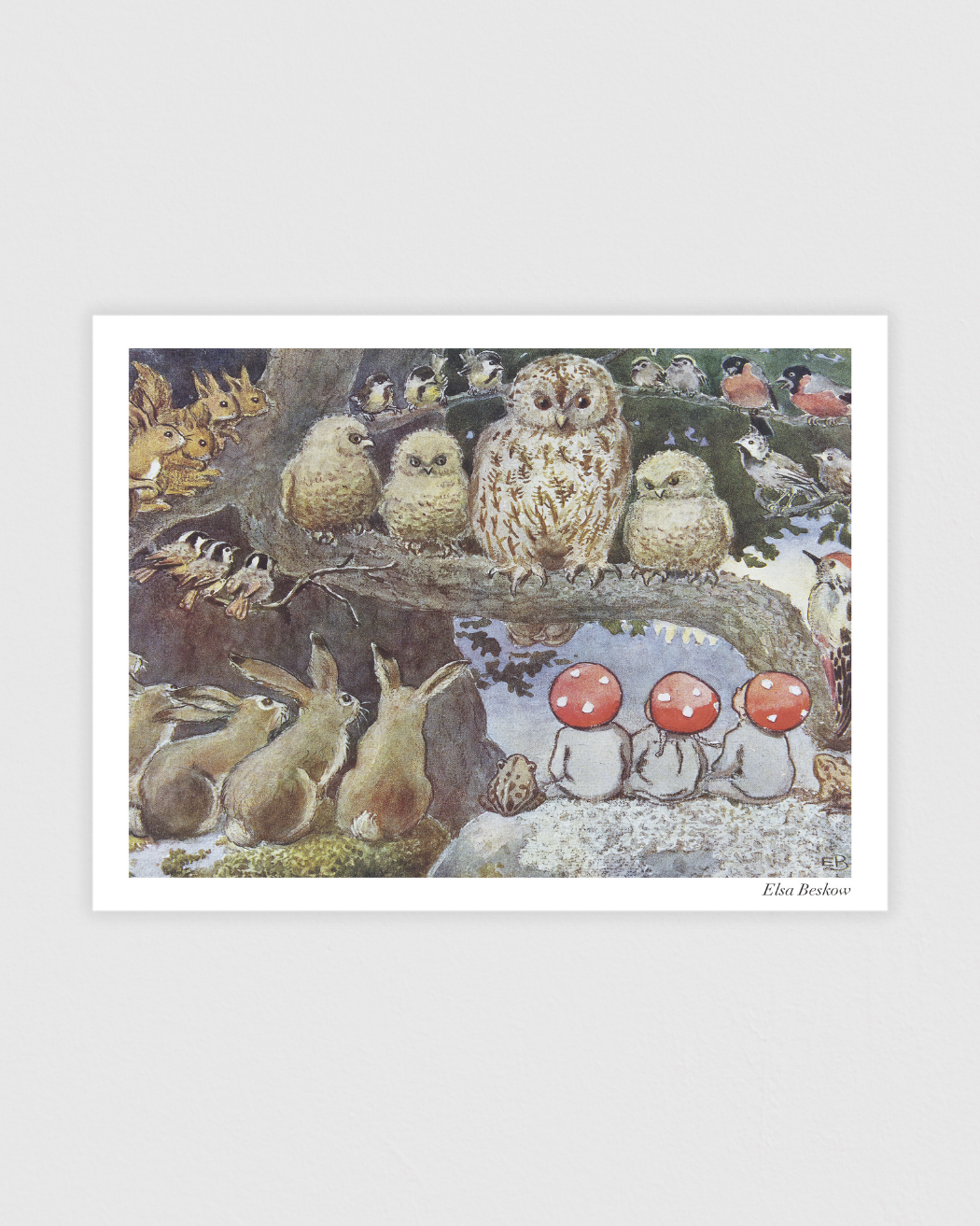 Bild på Tomtebobarnen - Ugglemor lär om skogen