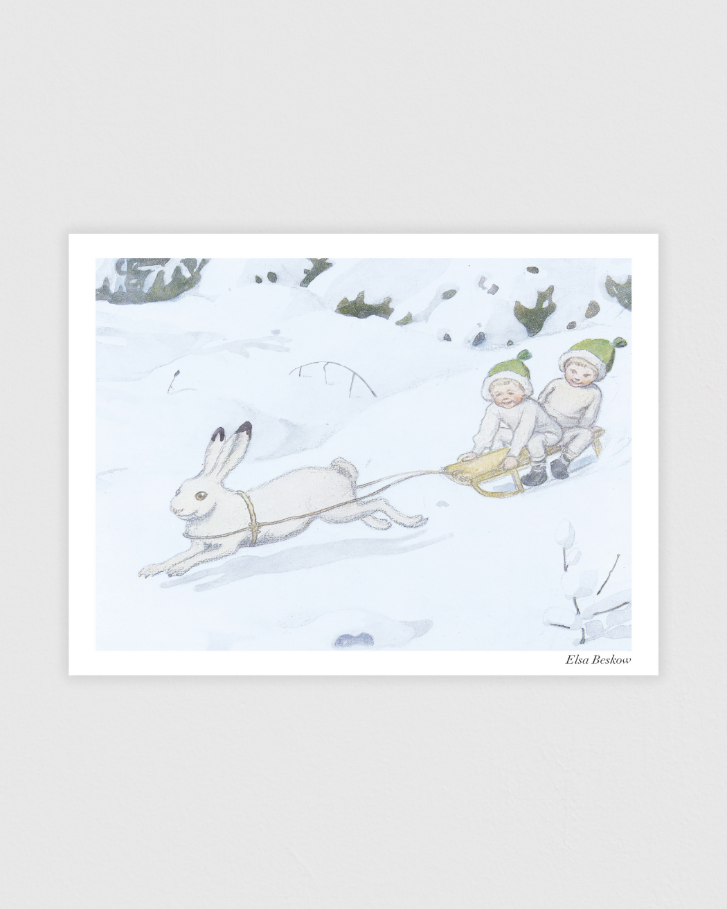 Bild på Tomtebobarnen - Tomtebobarnen, lilla haren och kälken