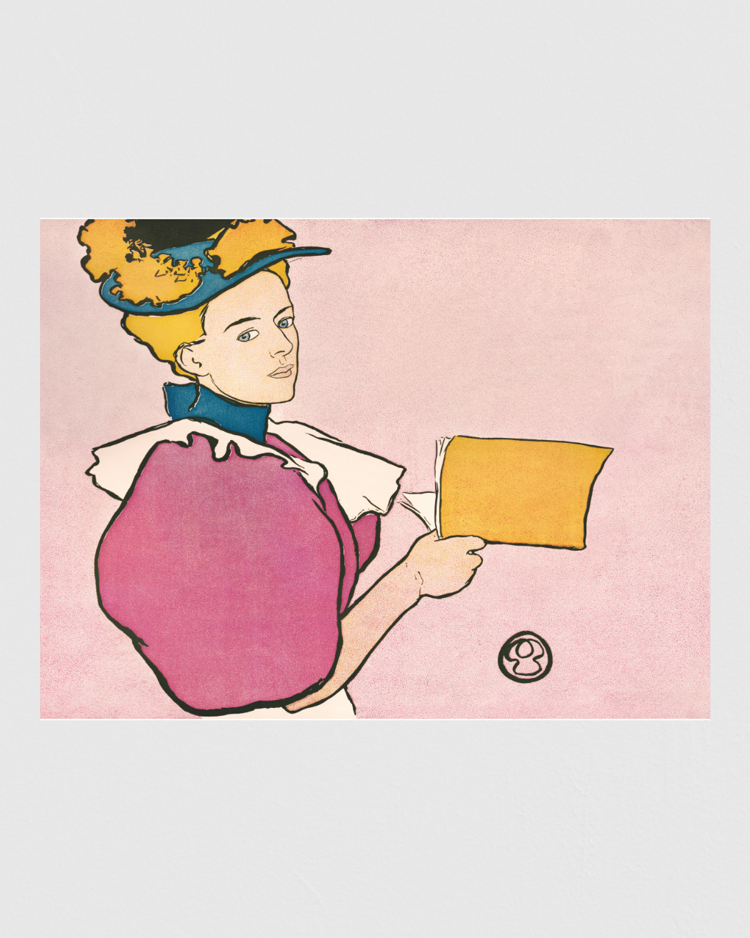 Bild på Woman holding book