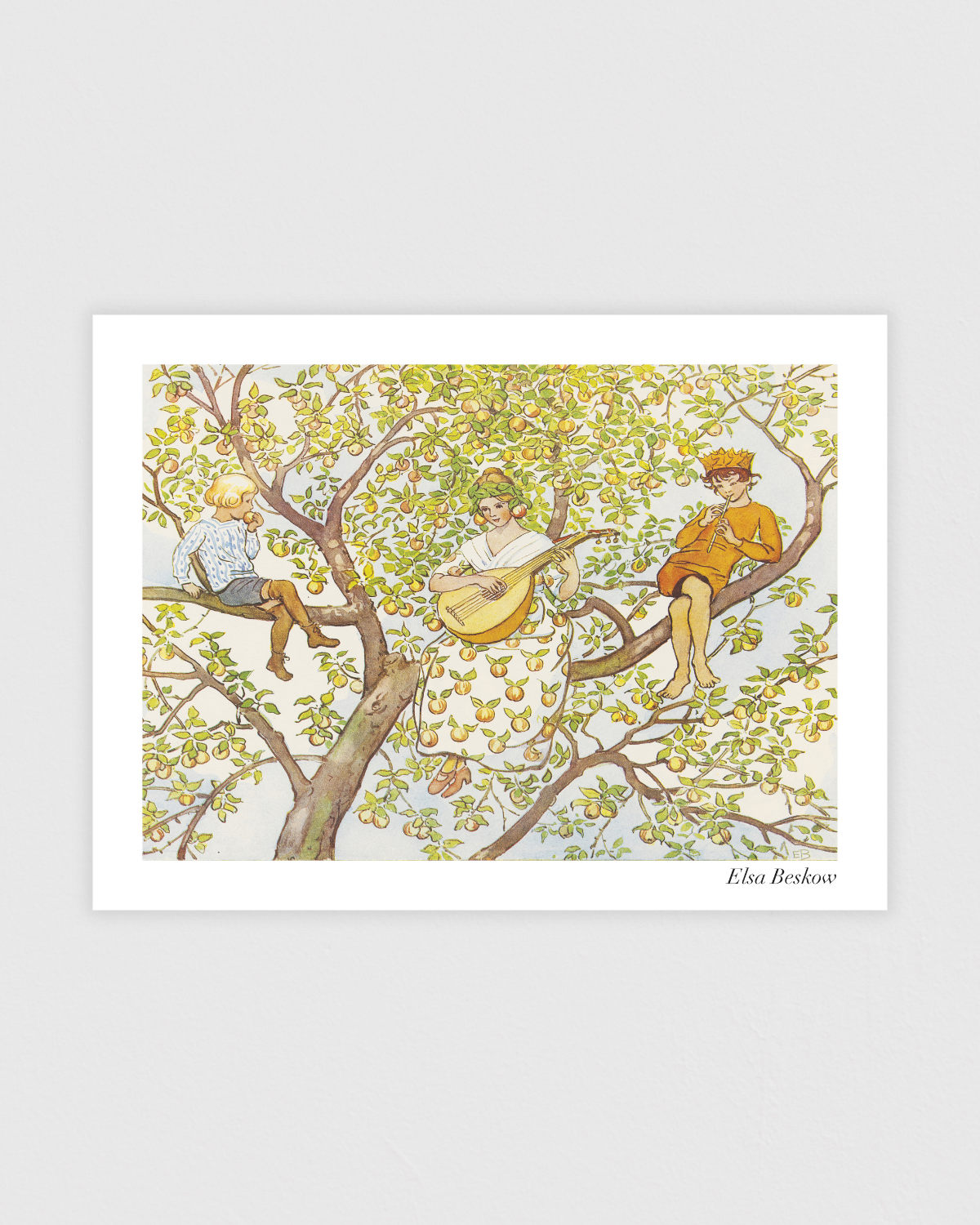 Bild på Lasse-liten i Trädgården - Äppelträdets sång