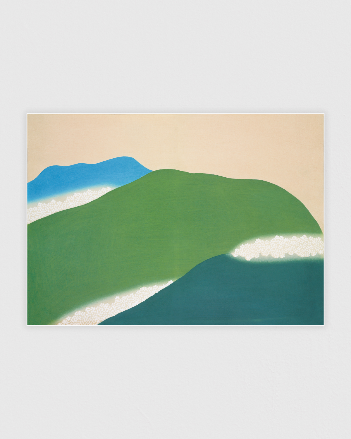 Green mountains from Momoyogusa