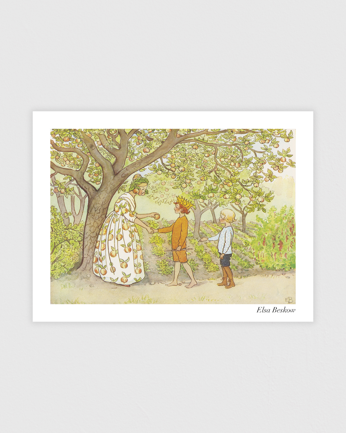 Bild på Lasse-liten i Trädgården - Fru Astrakan