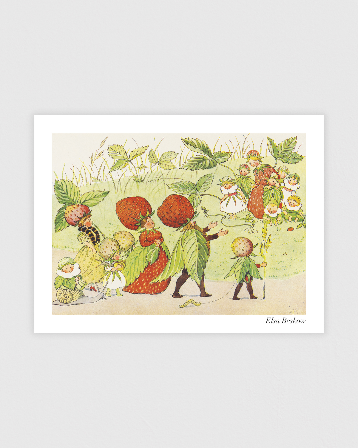 Bild på Lasse-liten i Trädgården - Jordgubbarnas vaggvisa