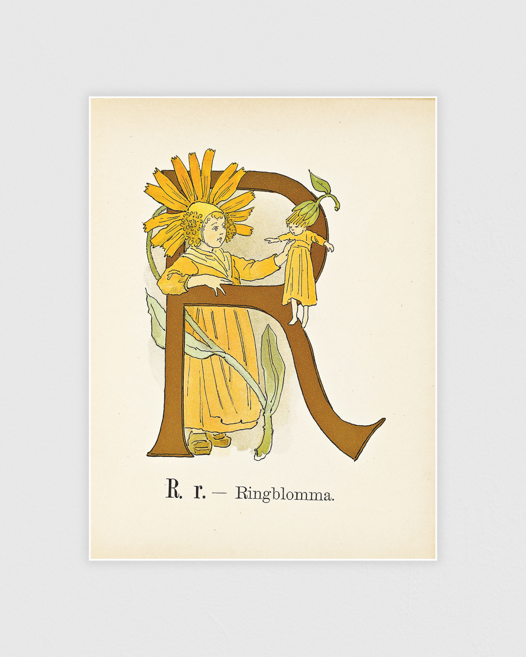 Bild på Prinsarnes blomsteralfabet - R