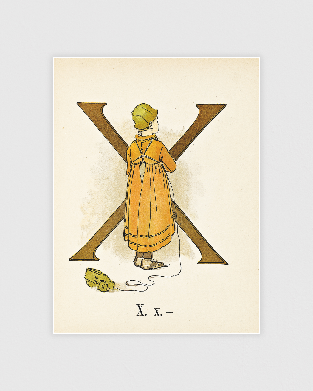 Bild på Prinsarnes blomsteralfabet - X