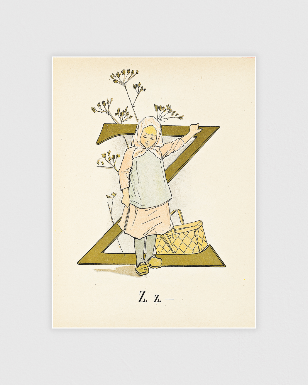 Bild på Prinsarnes blomsteralfabet - Z