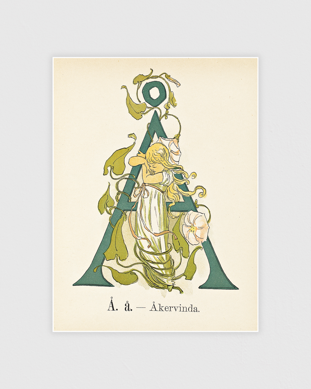 Bild på Prinsarnes blomsteralfabet - Å