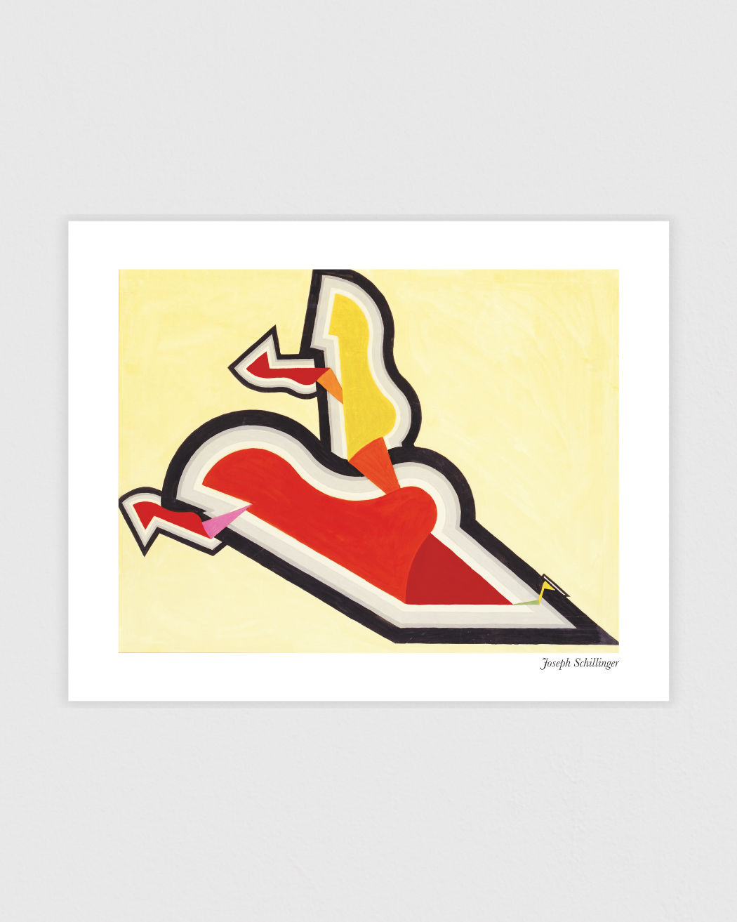 Bild på Study in Rhythm Red and Gold