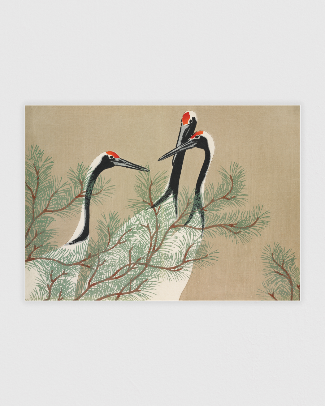 Bild på Cranes from Momoyogusa