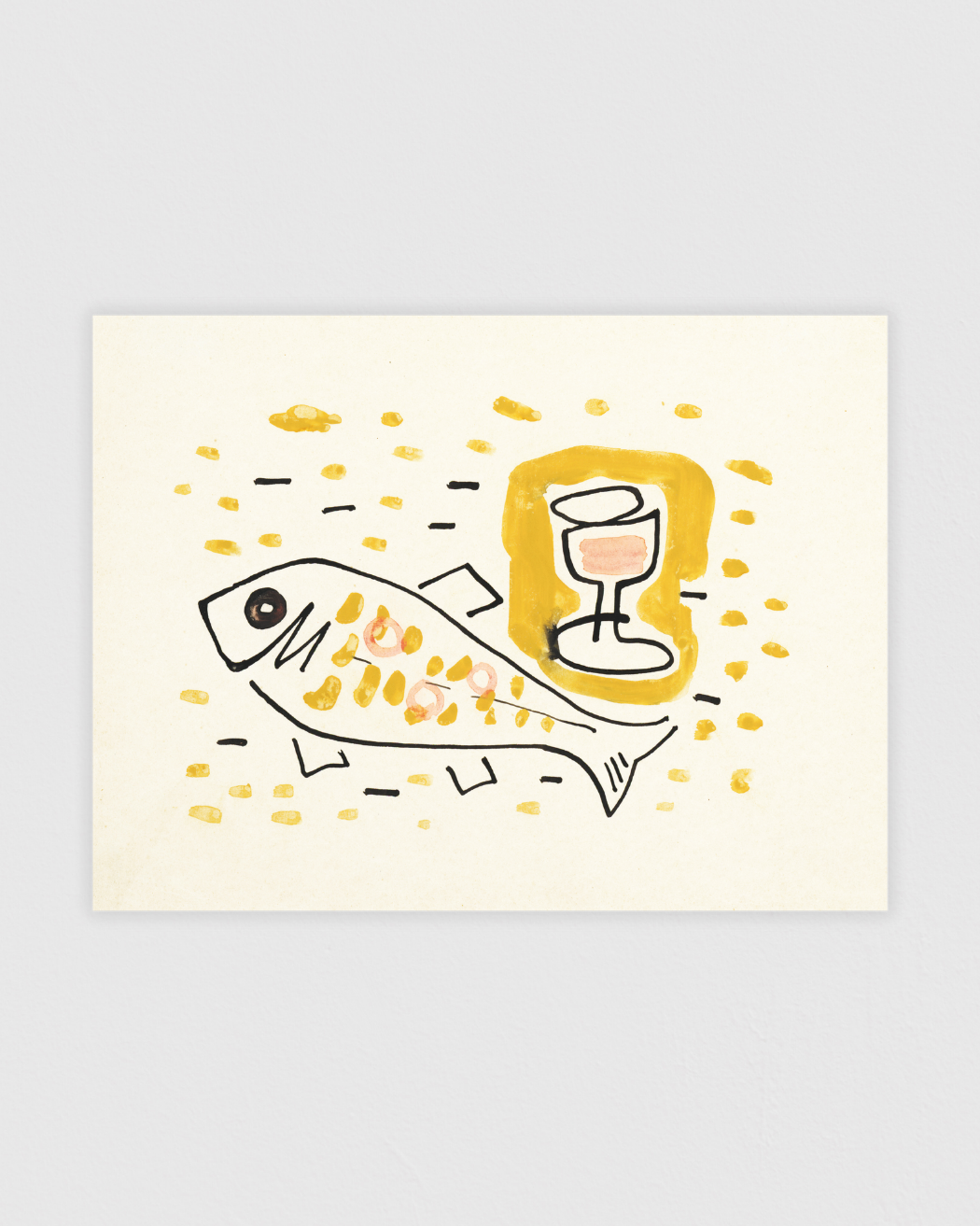 Bild på Still life with fish