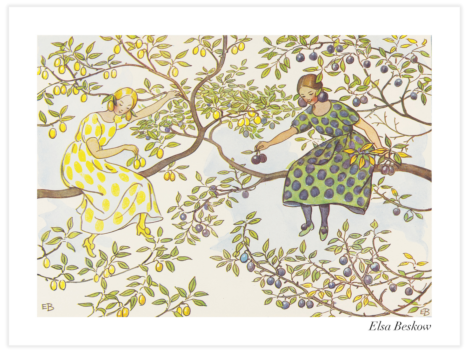 Bild på Lasse-liten i Trädgården - Fröknarna Plommon