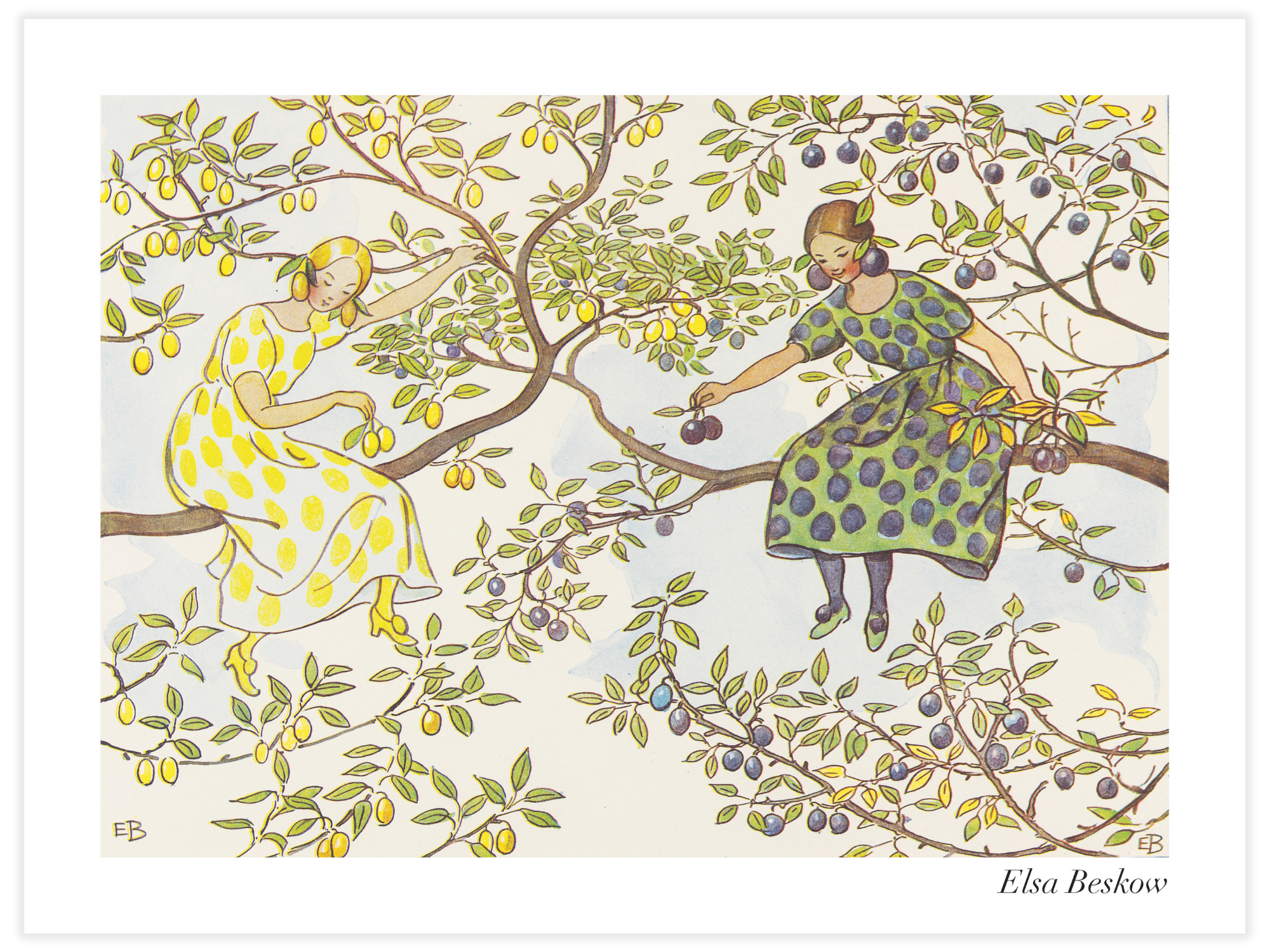 Bild på Lasse-liten i Trädgården - Fröknarna Plommon