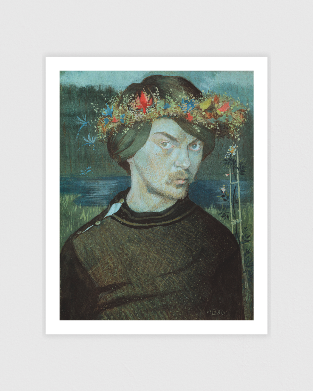 Bild på Självporträtt