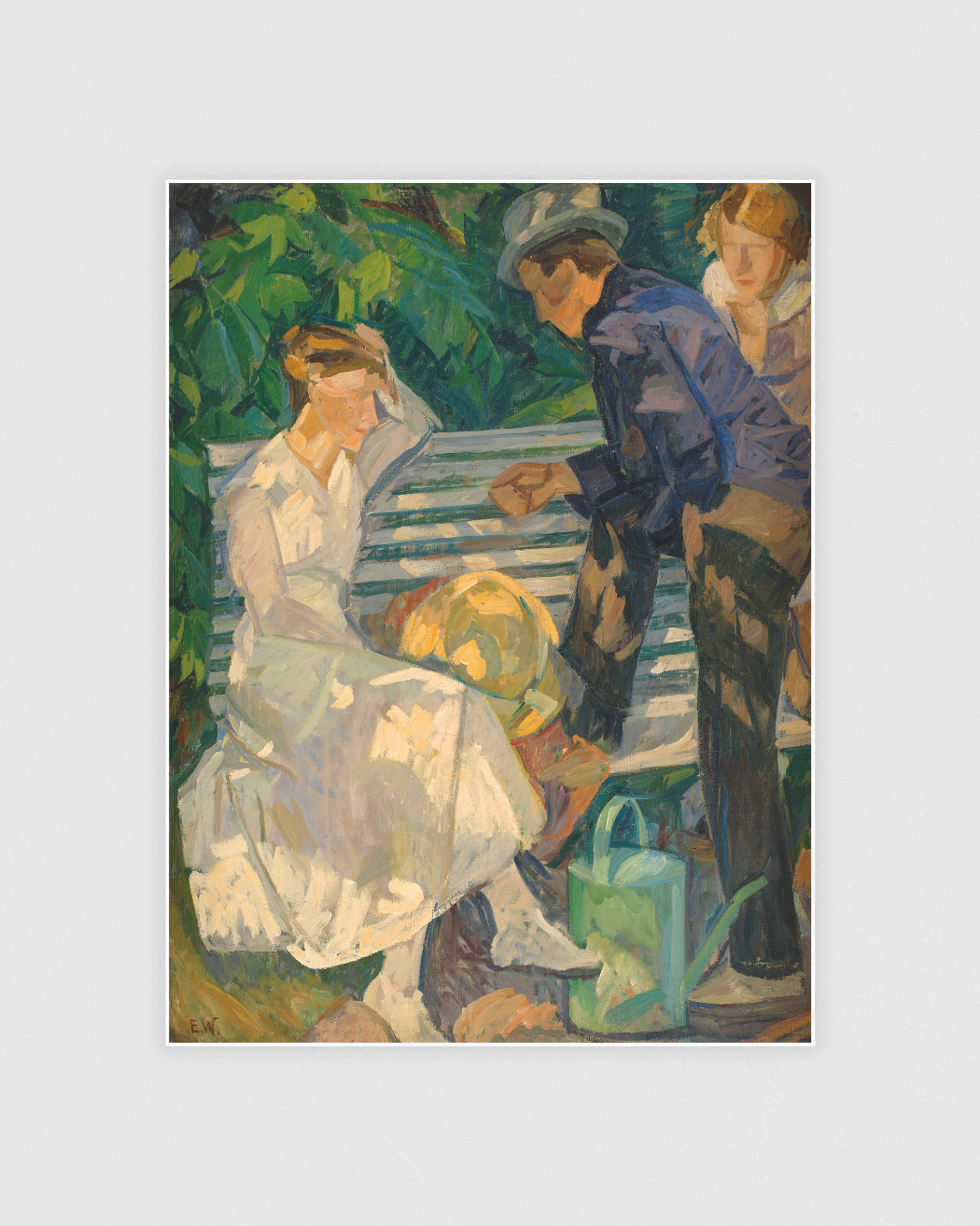 Bild på I præstens have. Christiansø