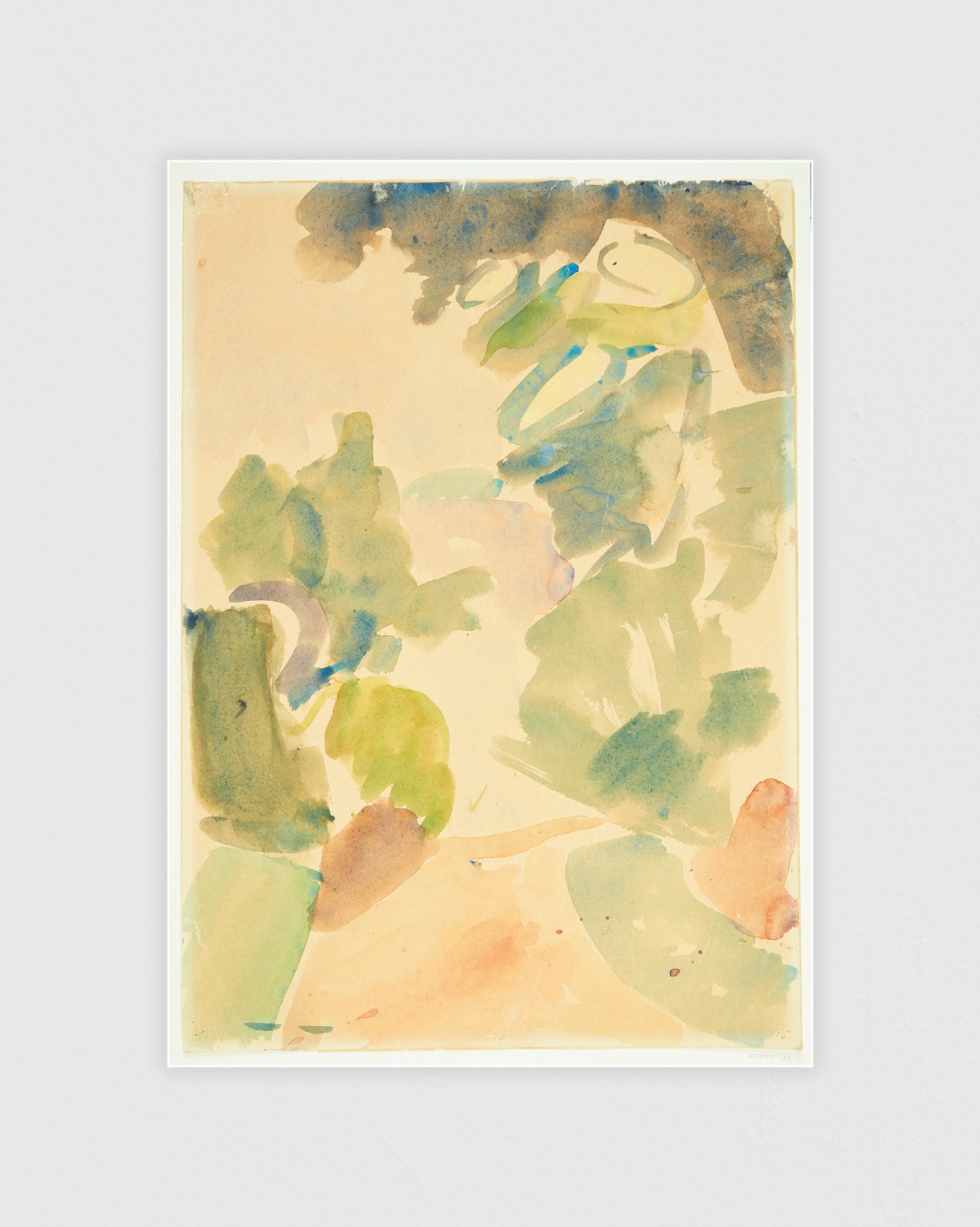 Bild på Skovvej. Farvestudie