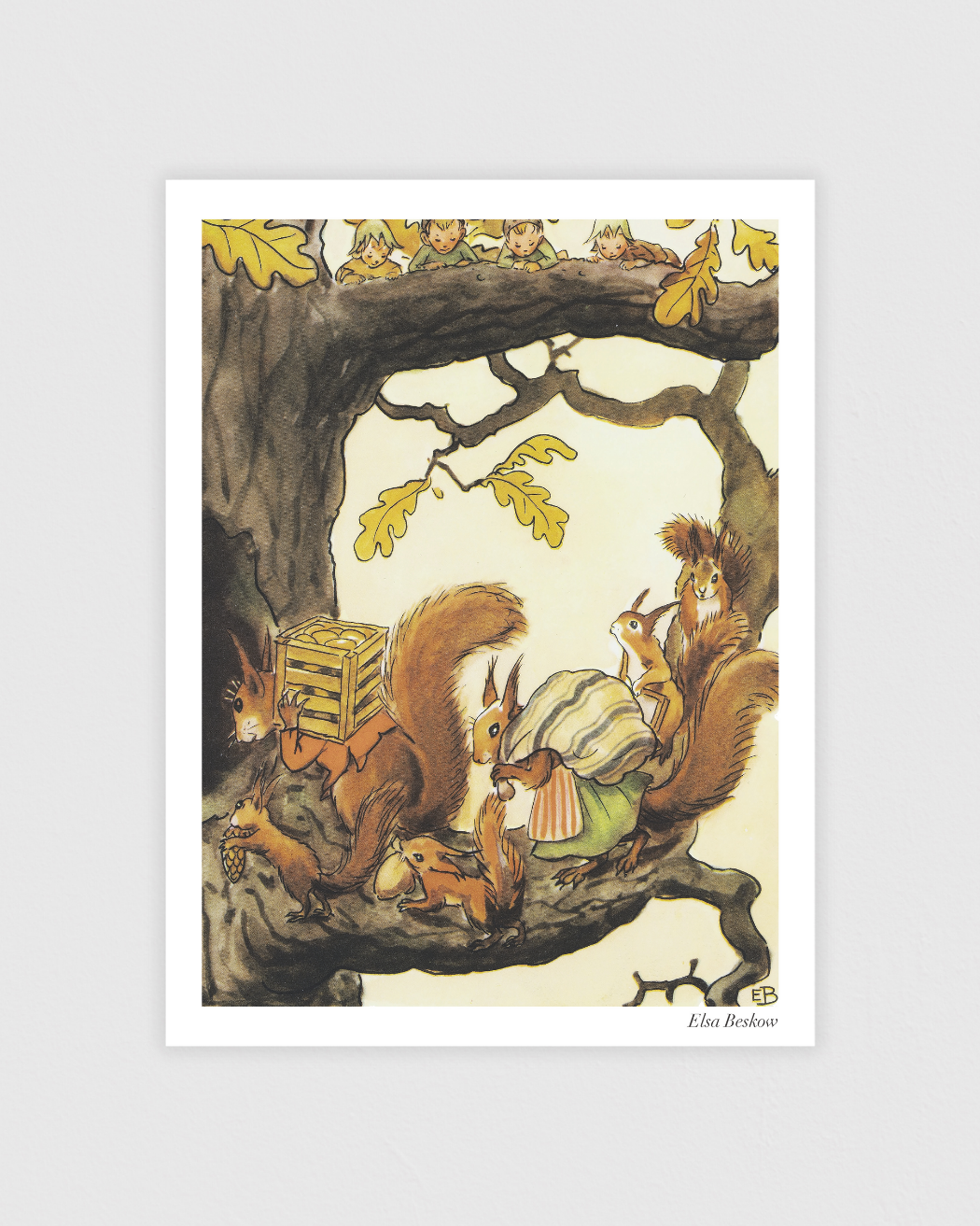 Bild på Ocke Nutta och Pillerill - Kurre Svans i eken