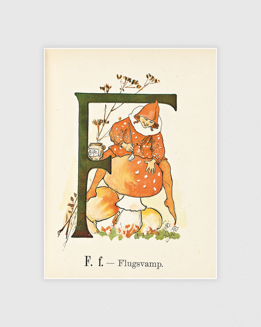 Bild på Prinsarnes blomsteralfabet - F