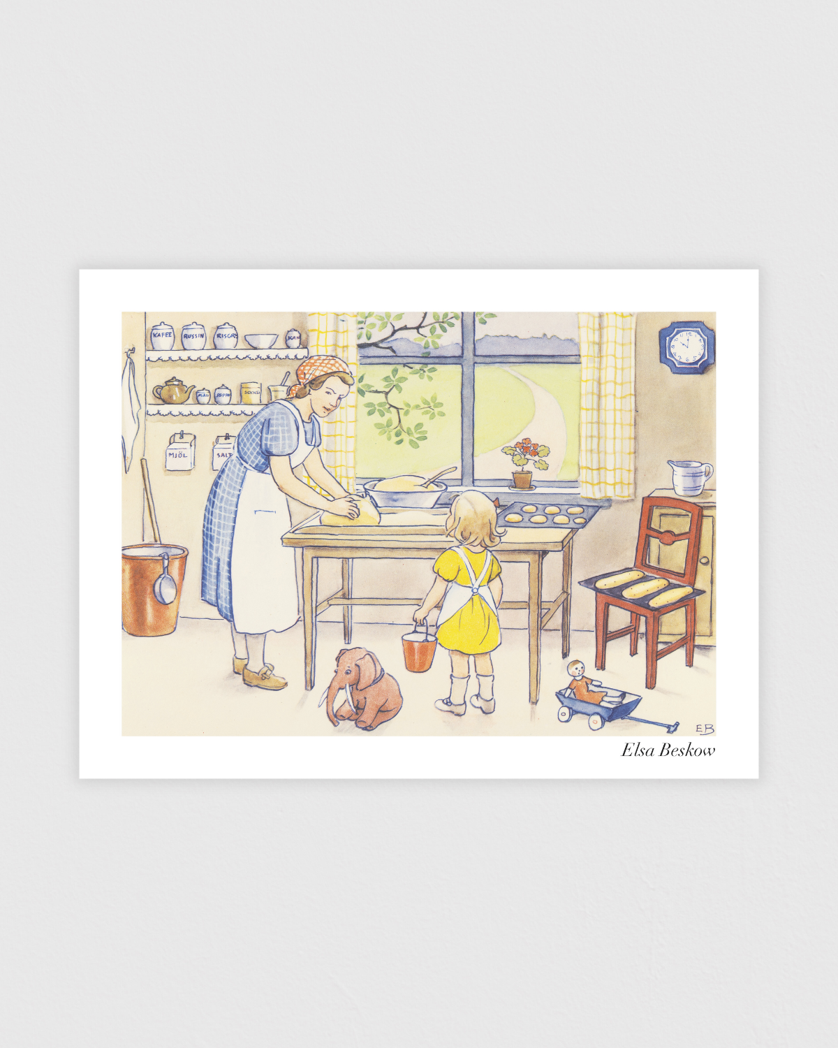 Bild på Duktiga Annika - Mamma bakar