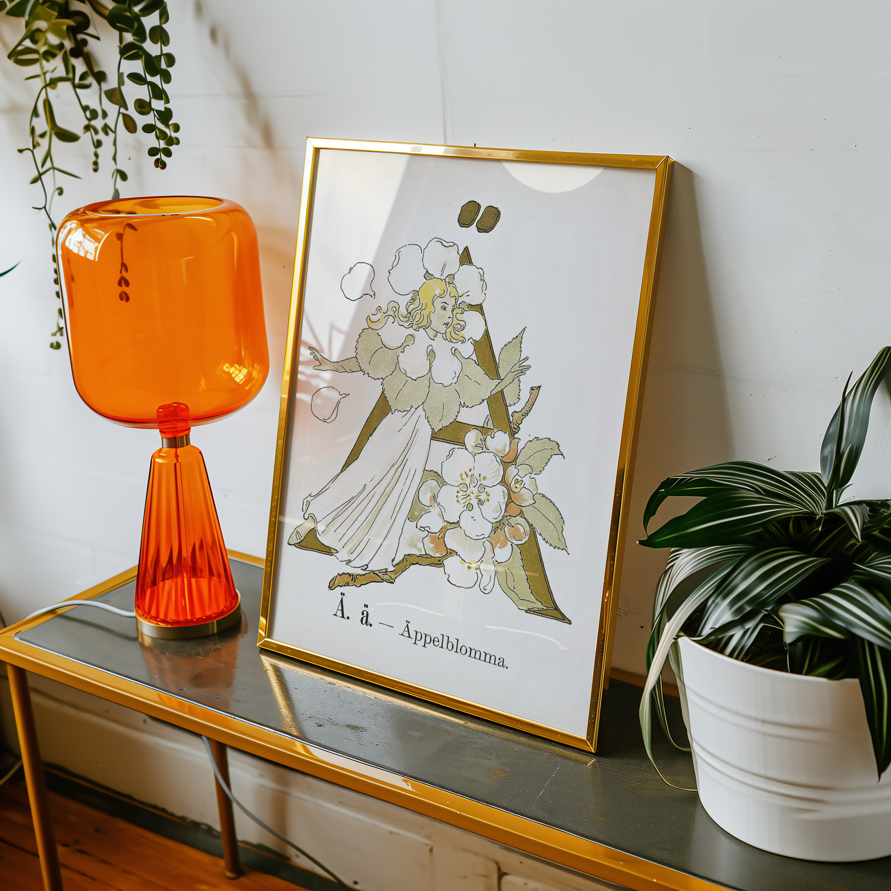 Bild på Prinsarnes blomsteralfabet - Ä