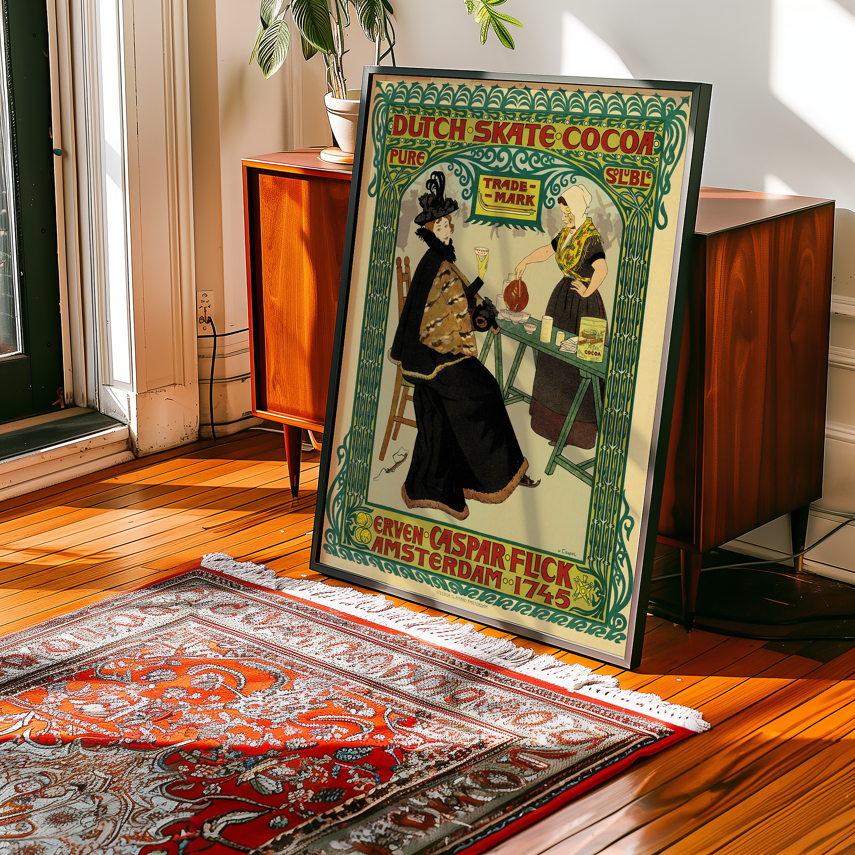 Bild på Dutch skate cocoa Erven Caspar Flick