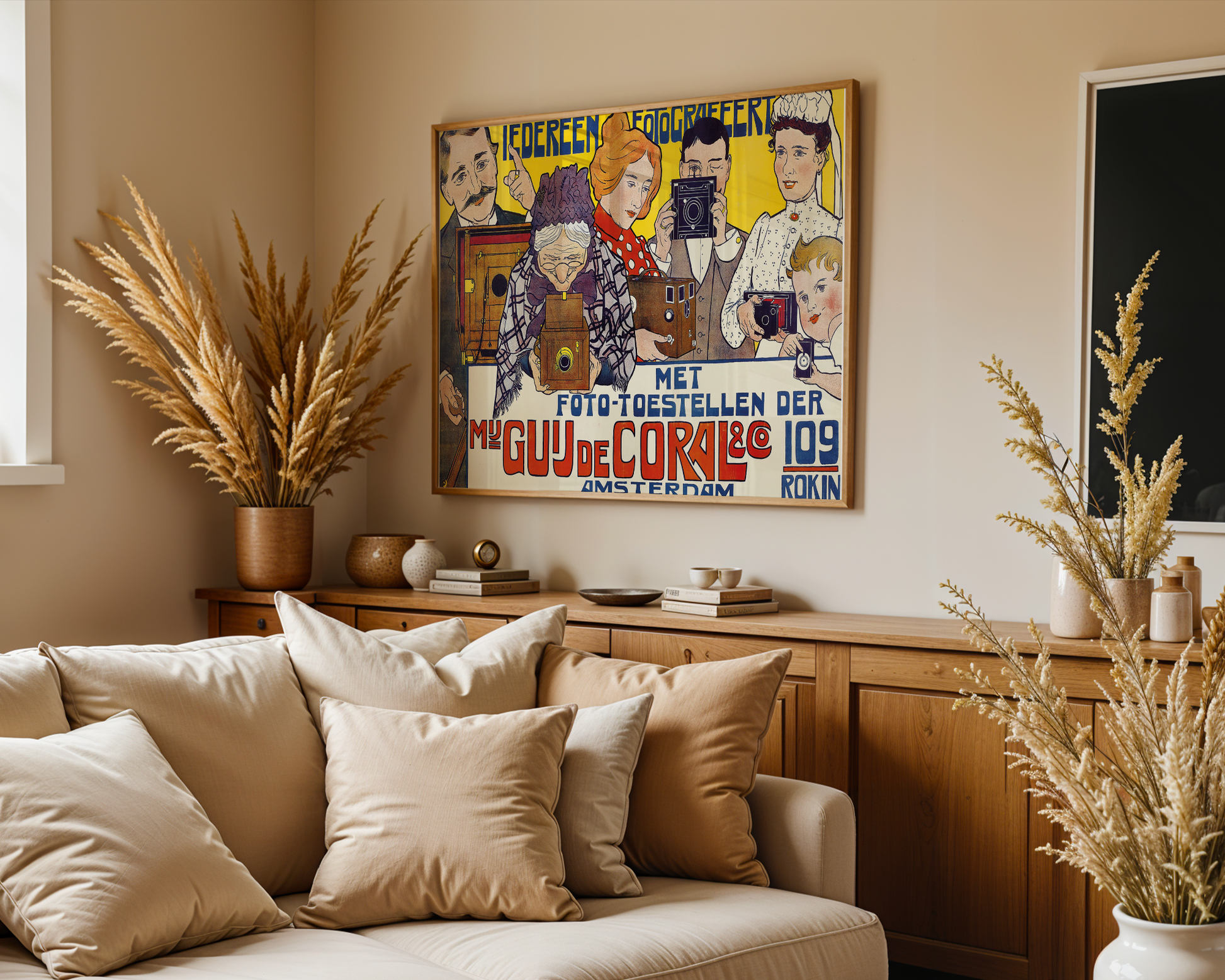 Bild på Everyone a Photographer Poster for Guy de Coral Co