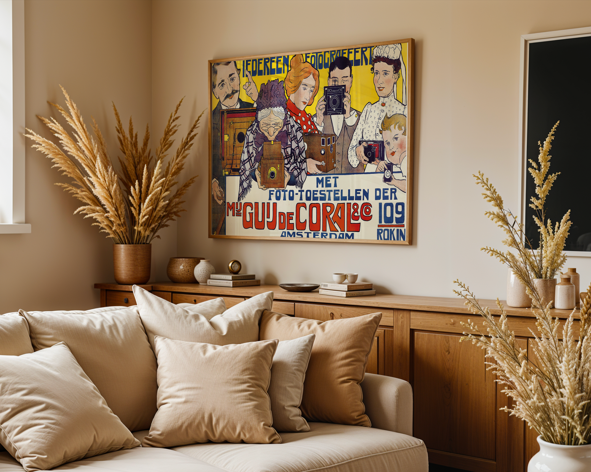 Bild på Everyone a Photographer Poster for Guy de Coral Co