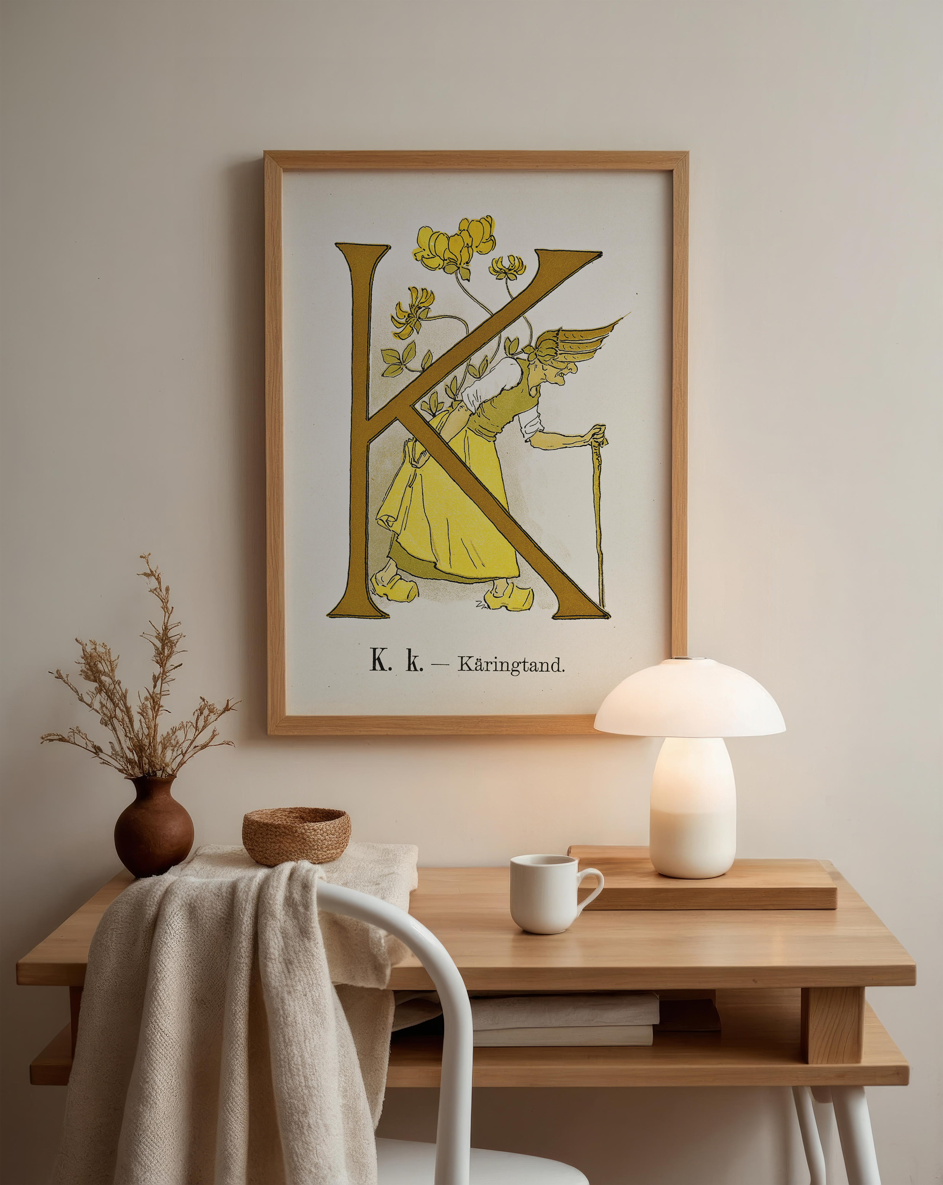 Bild på Prinsarnes blomsteralfabet - K