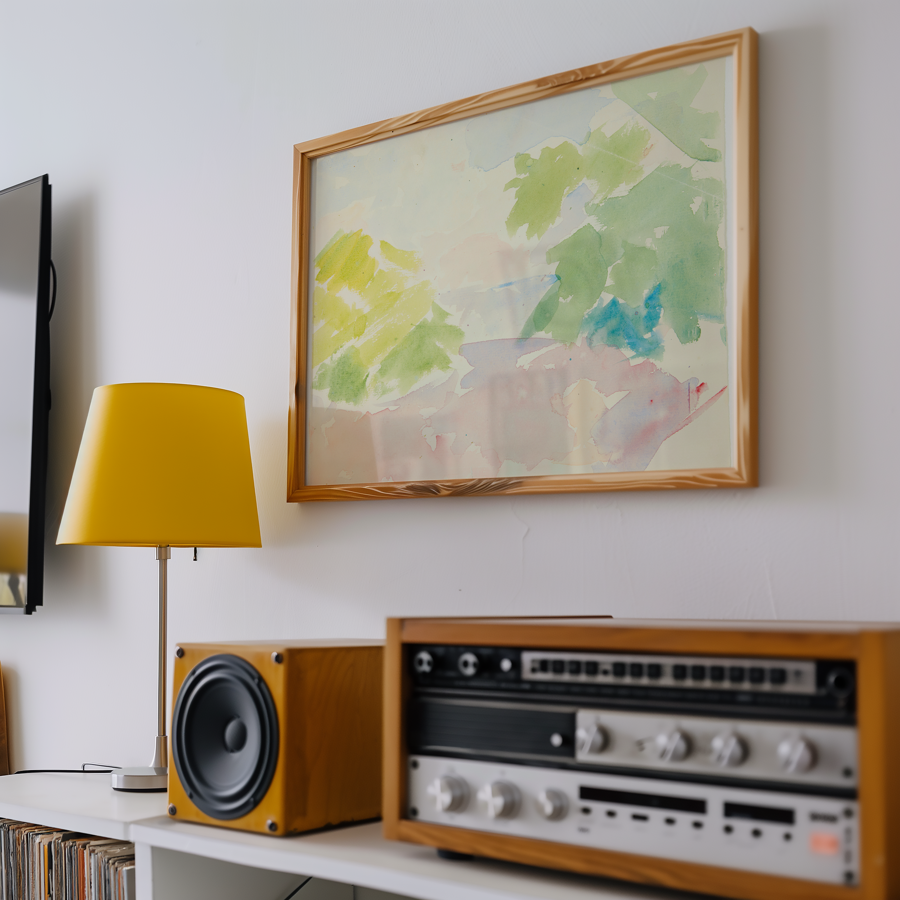 Bild på Farvestudie til Langelinie-billedet