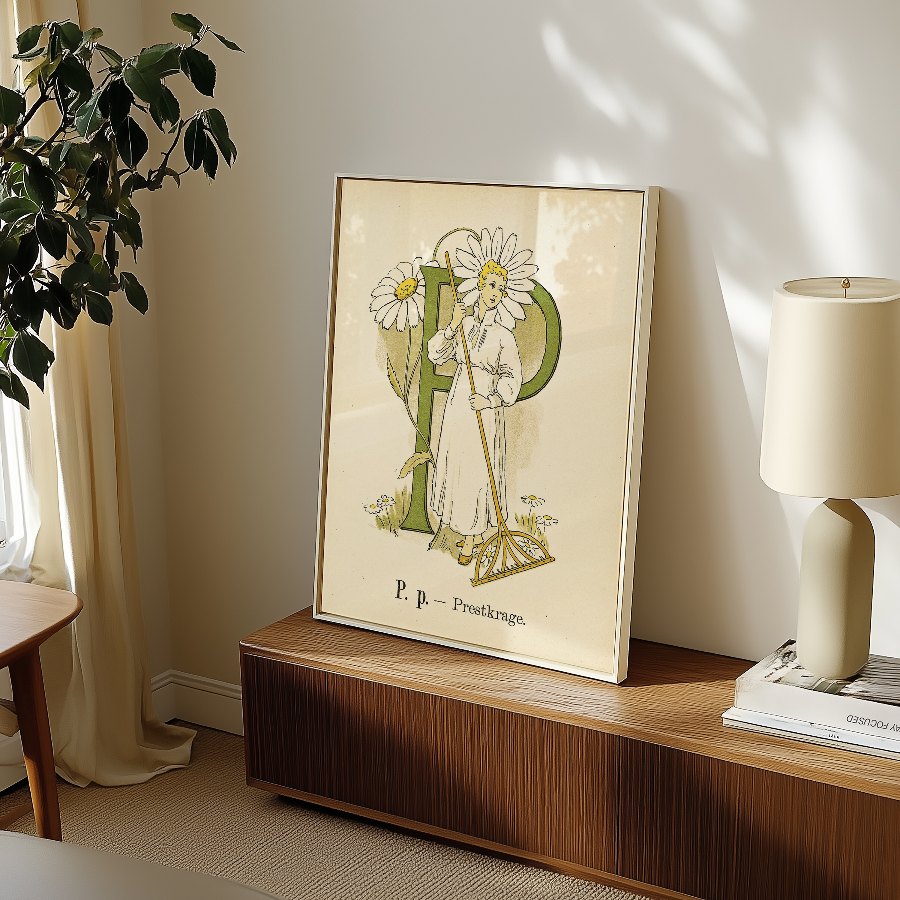 Bild på Prinsarnes blomsteralfabet - P