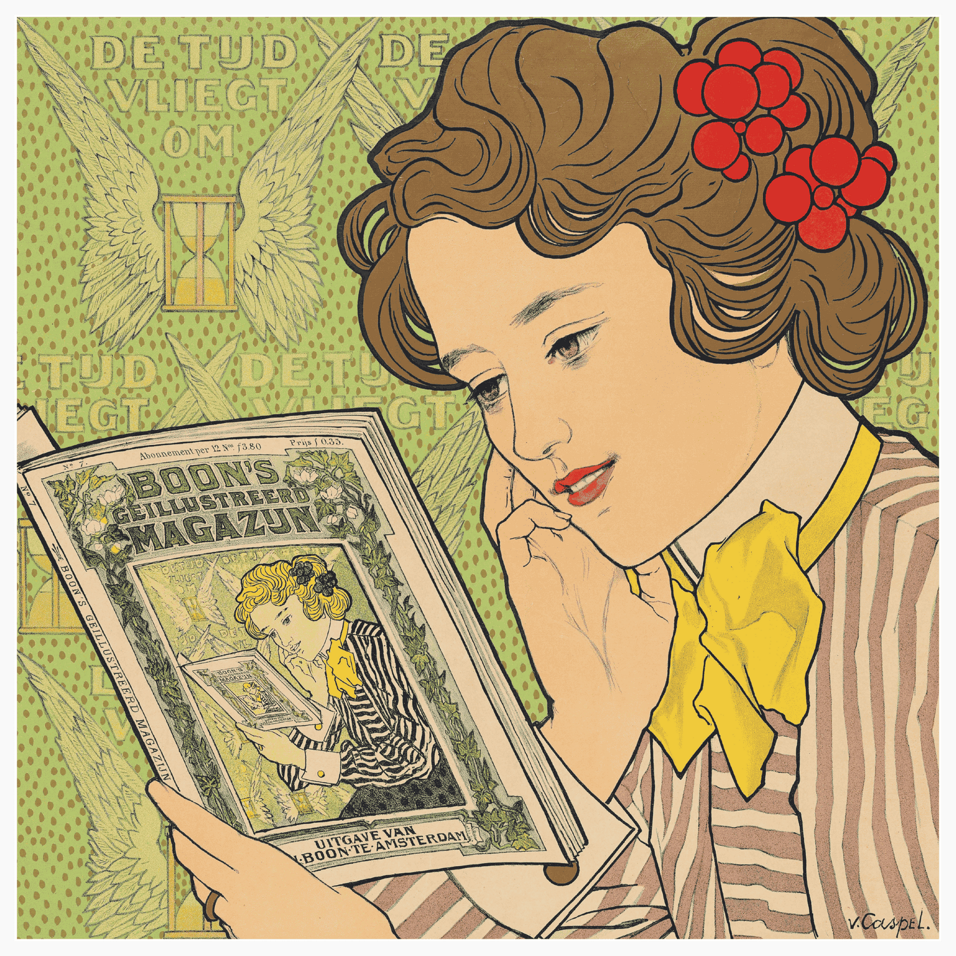 Bild på Affiche voor Boons Geillustreerd Magazijn