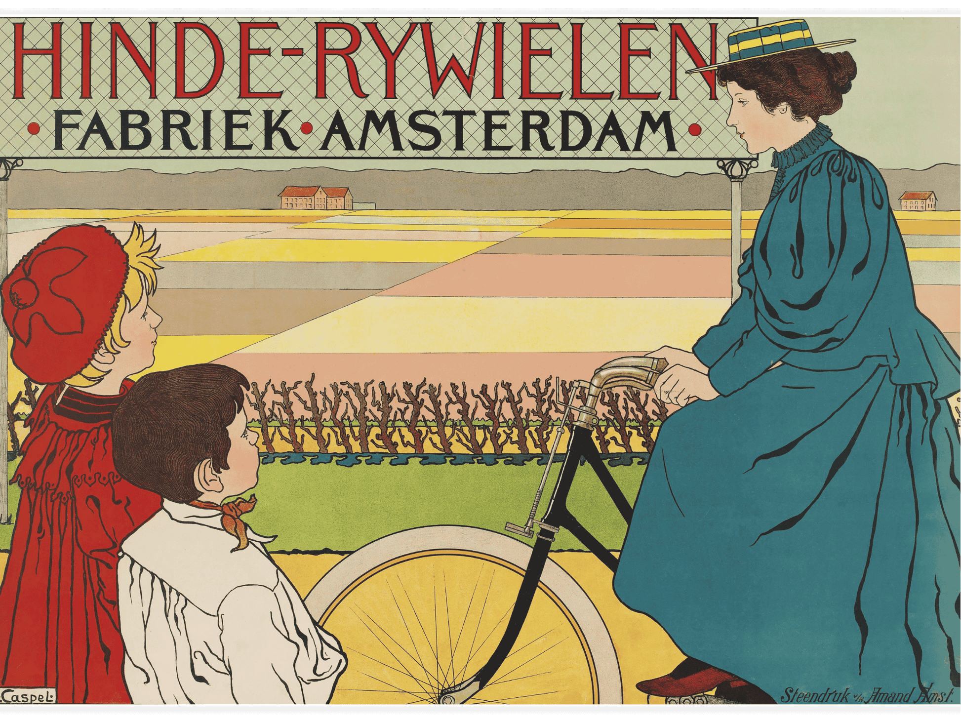 Bild på Hinde Rijwielen Fabriek Amsterdam