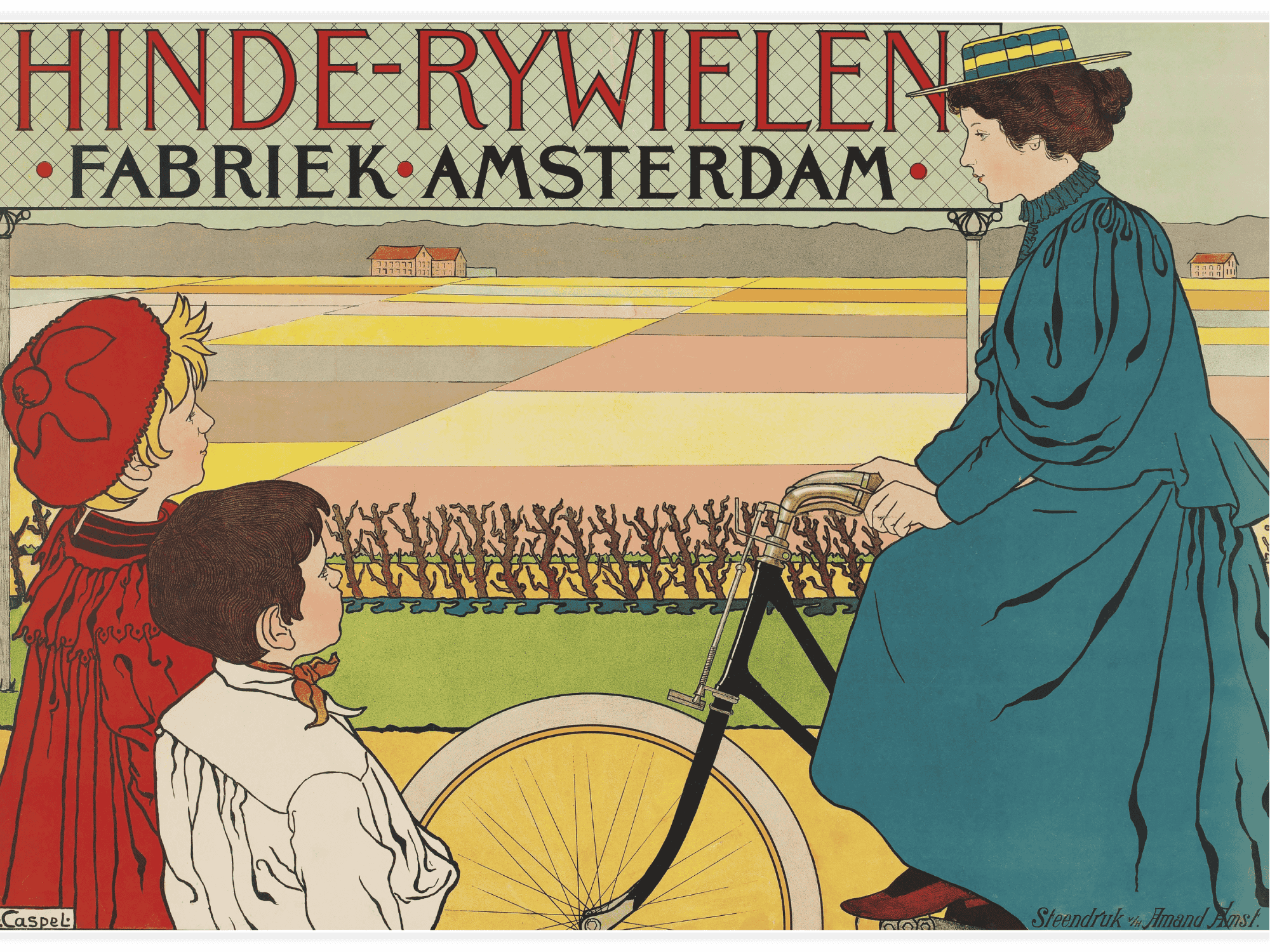 Bild på Hinde Rijwielen Fabriek Amsterdam