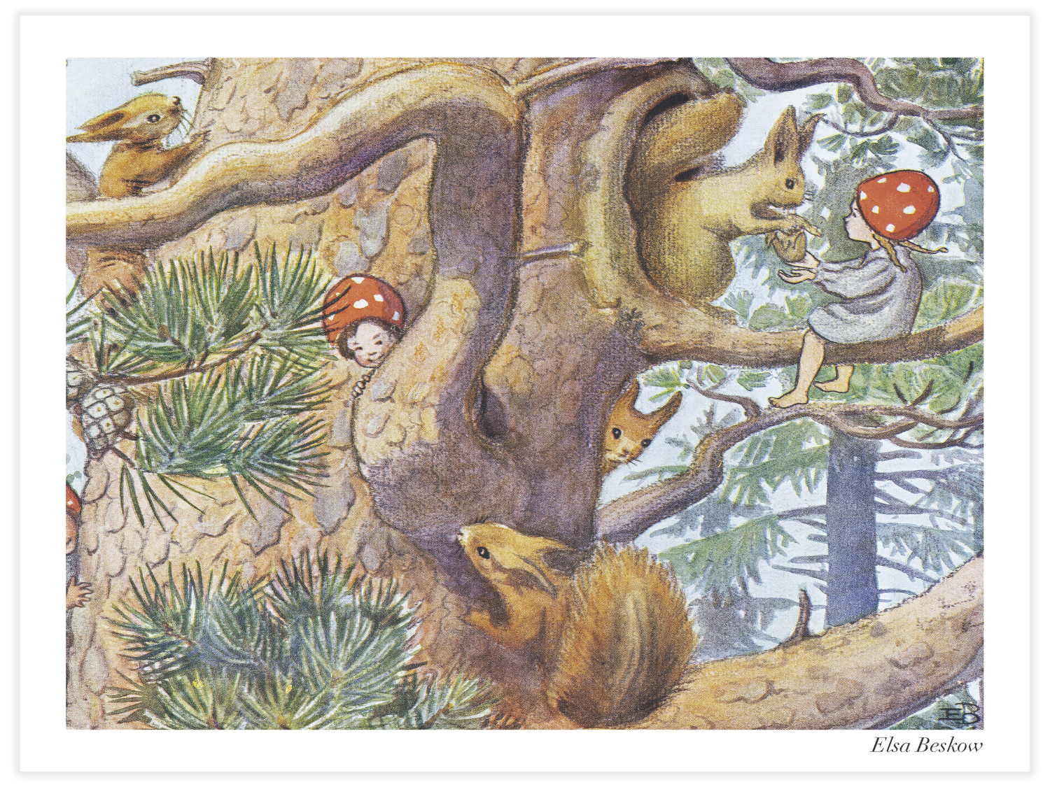 Bild på Tomtebobarnen - Kurragömma med ekorrbarnen