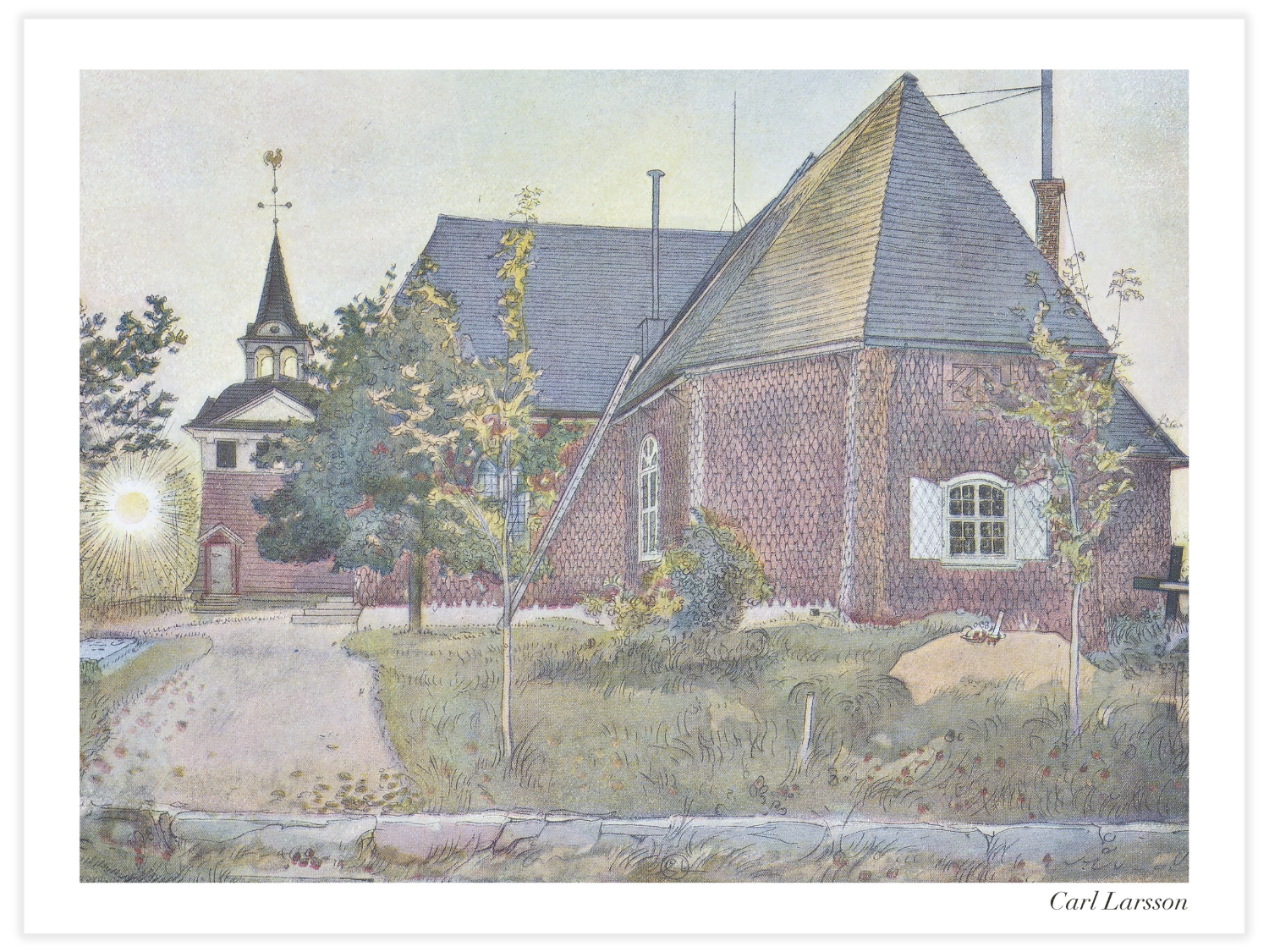 Bild på Ett Hem - Sundborns gamla kyrka