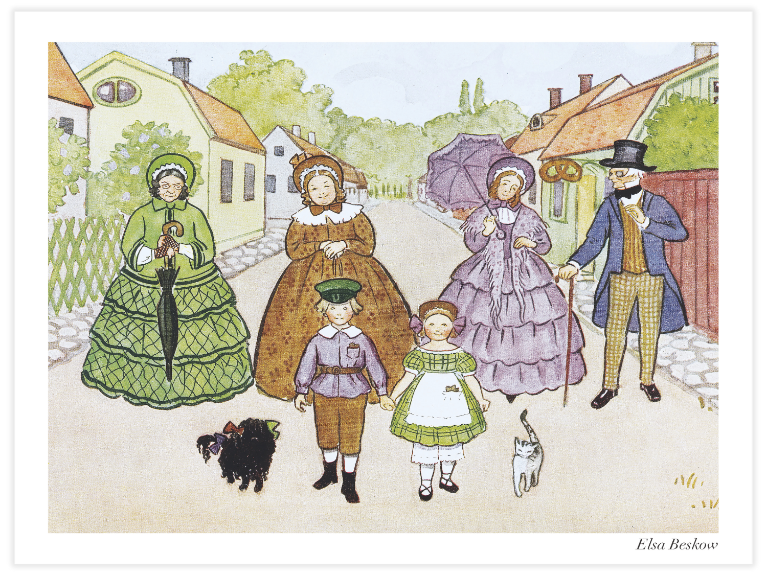 Bild på Tant Grön, Tant Brun och Tant Gredelin - Pricken och hans nya vänner